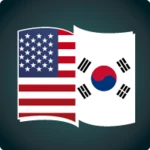 english to korean dictionary android application logo